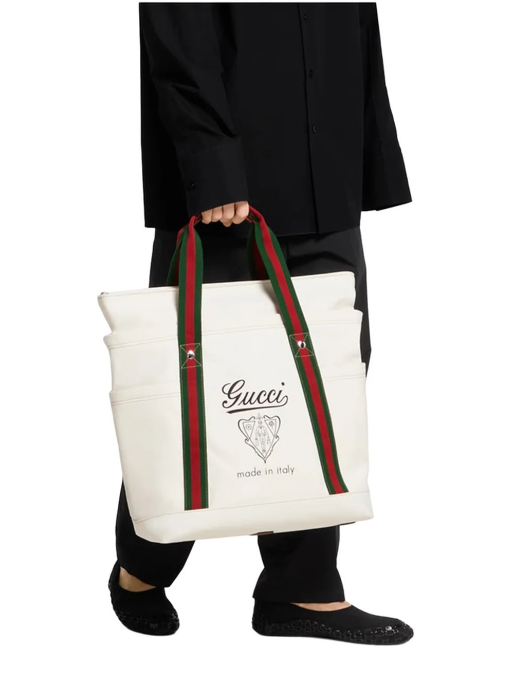 Gucci Large Printed Tote Bag
